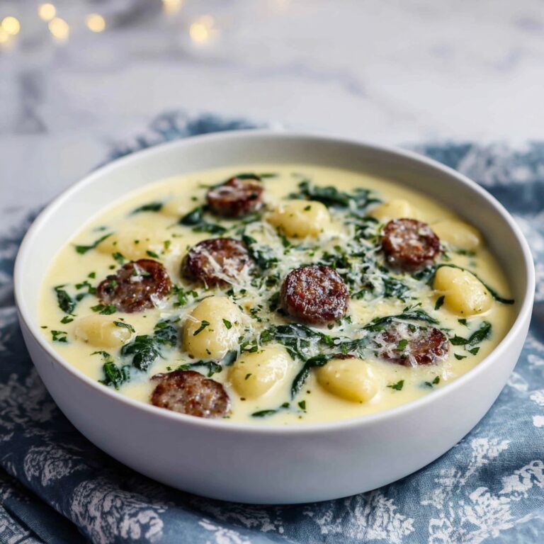 Creamy Parmesan Italian Sausage Ditalini Soup Recipe
