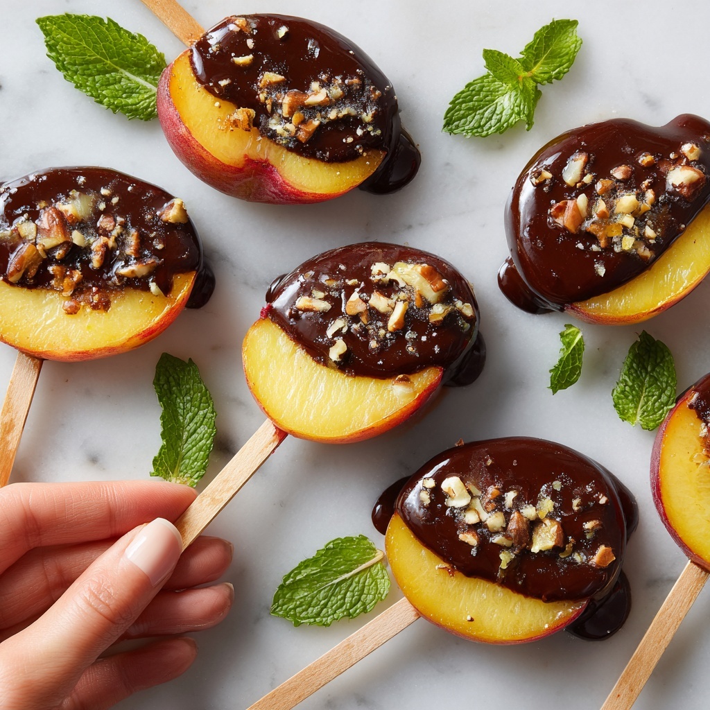 Sliced Caramel Apple Pops Recipe - Recipe Image