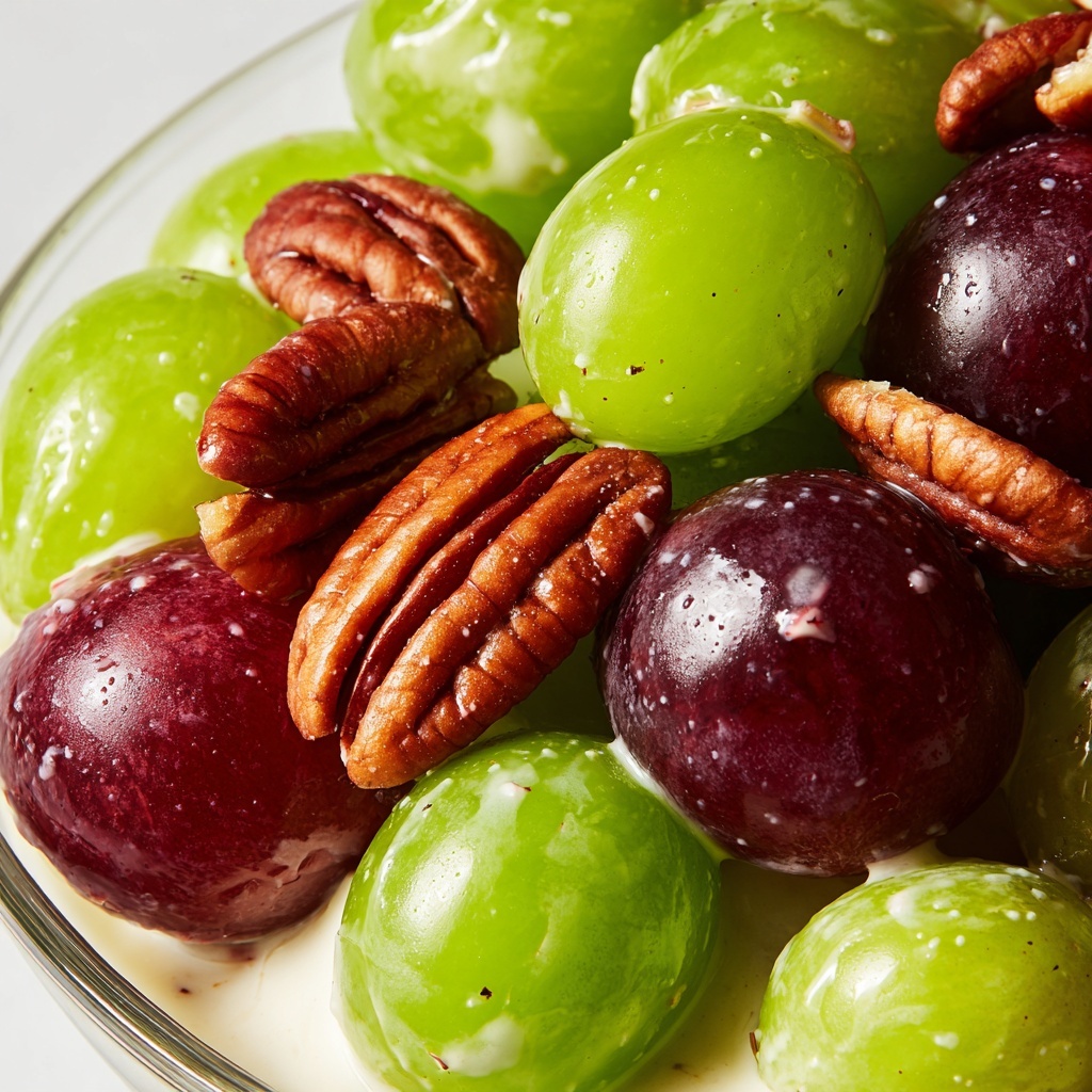 Grape Salad with Brown Sugar & Pecans Recipe - Recipe Image