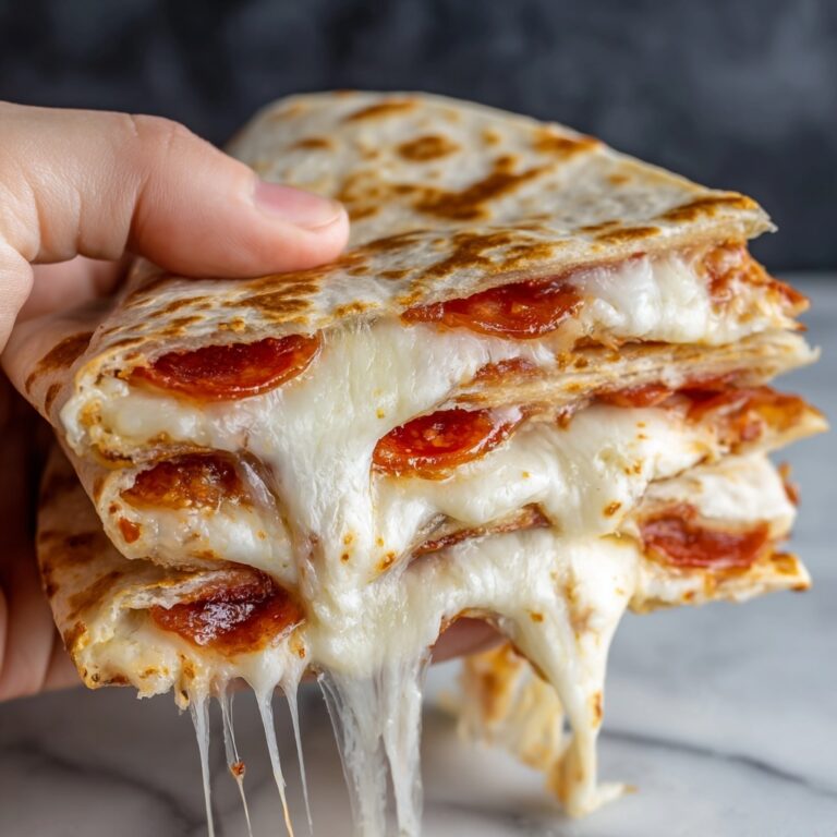 Pepperoni Pizza Quesadillas Recipe