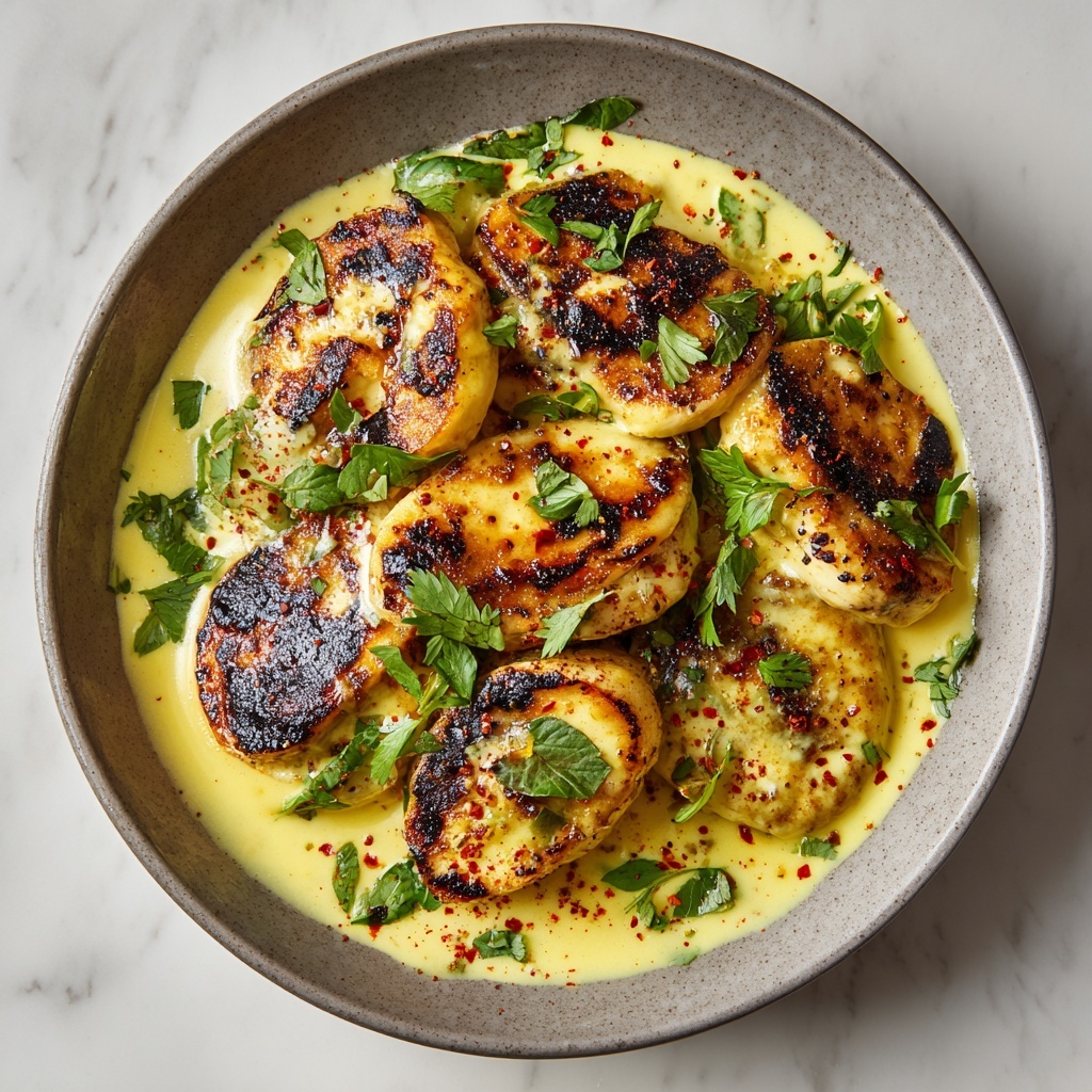 Creamy Garlic Butter Chicken Recipe - Recipe Image