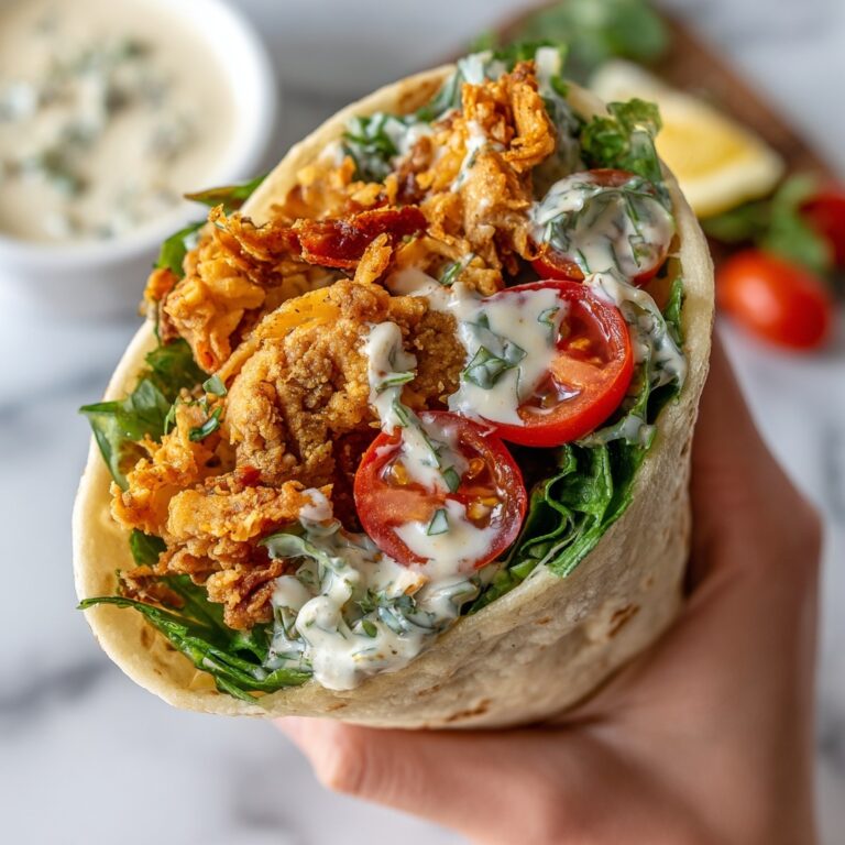 Crispy Chicken Twister Wrap Recipe