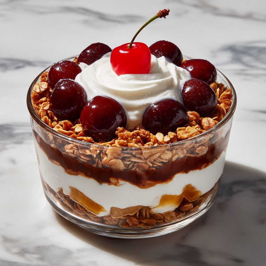 Fresh Cherry Crisp Recipe - Recipe Image