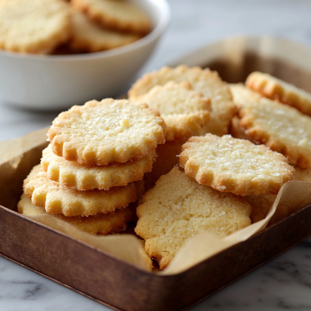Classic Shortbread Cookies Recipe - Recipe Image