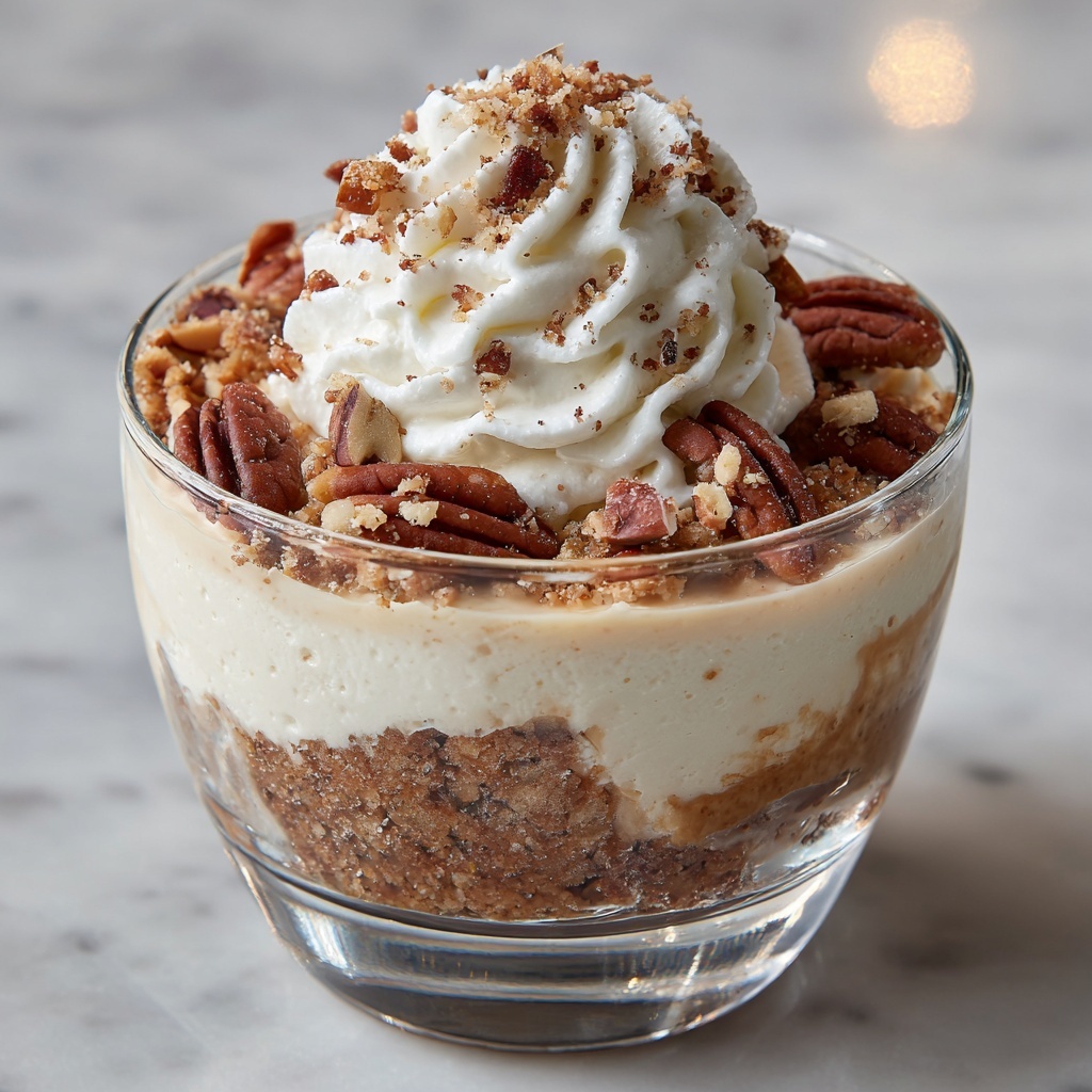 Maple Pecan & Pumpkin Cheesecake Trifle Recipe - Recipe Image