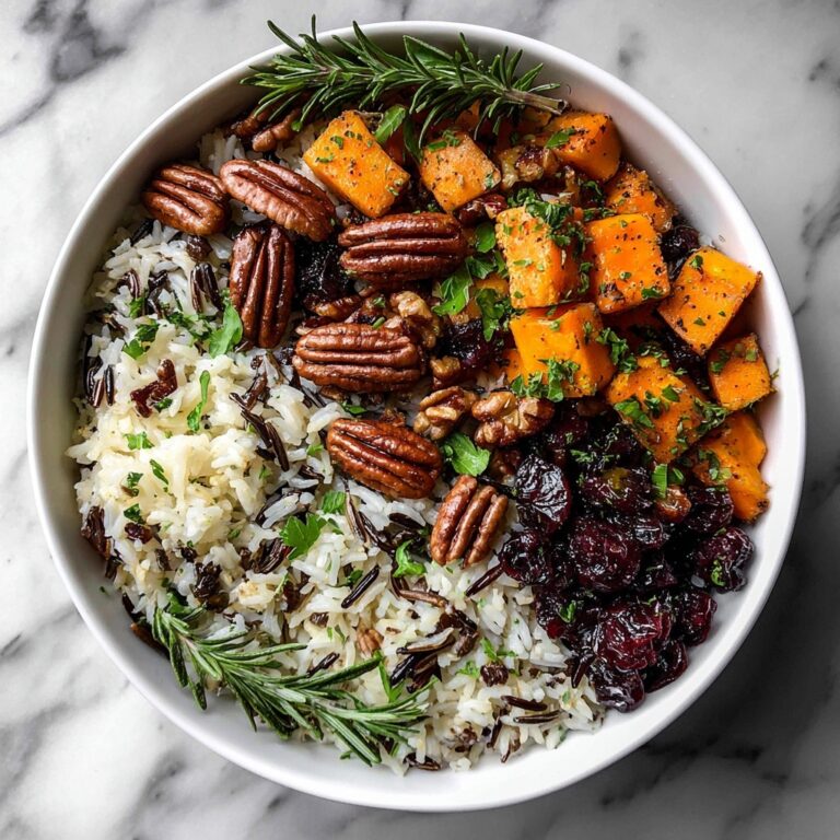Cranberry Pecan Sweet Potato Wild Rice Pilaf Recipe
