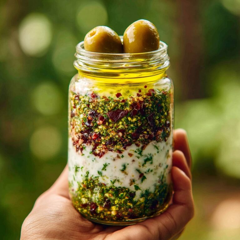 Olive Lovers’ Dream Dip – Creamy Feta & Green Olive Spread Recipe