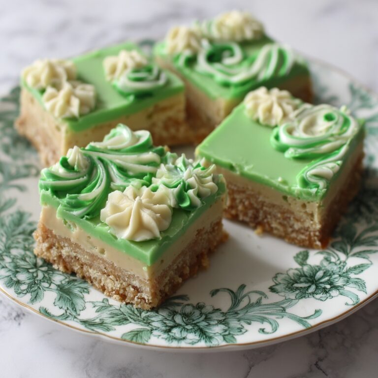 Green Sugar Cookie Bars with St. Patrick’s Day Sprinkles Recipe