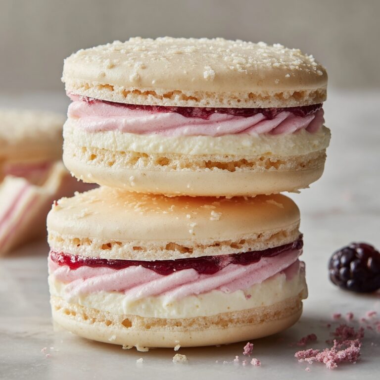 White Chocolate Raspberry Macarons Recipe