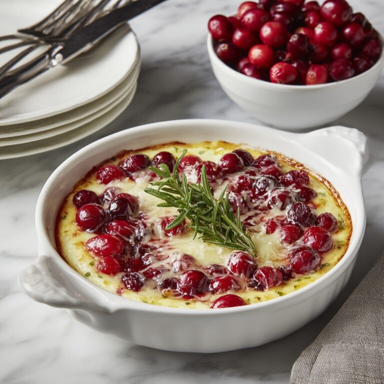 Baked Cranberry Cream Cheese Dip Recipe