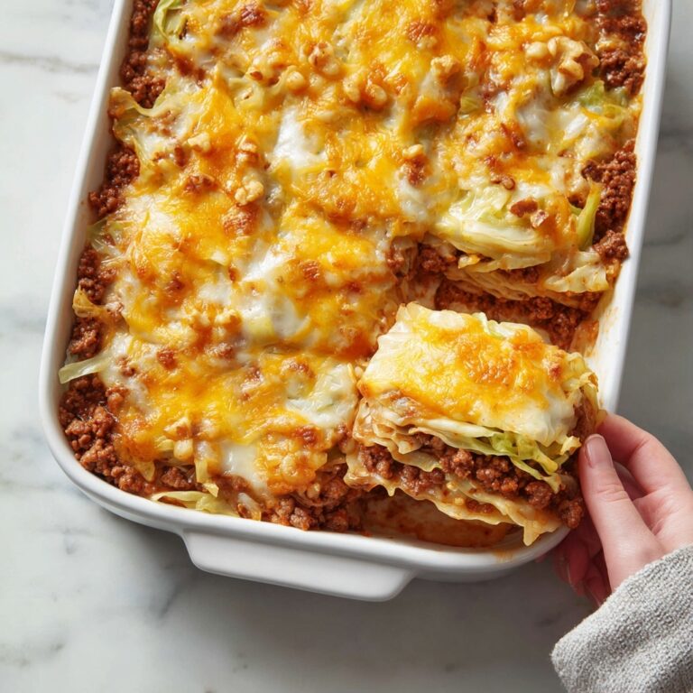 Cabbage Beef Bake Recipe