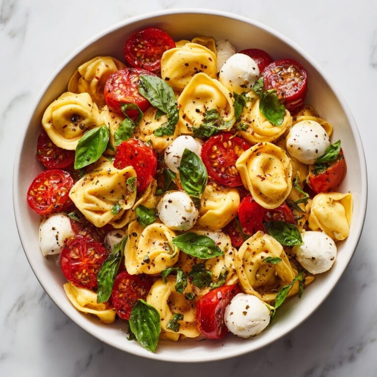 Tortellini Caprese Salad Recipe