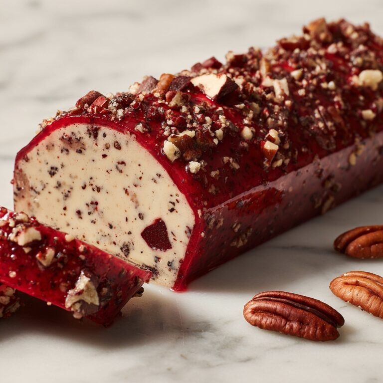Cranberry Pecan Cheese Log Recipe