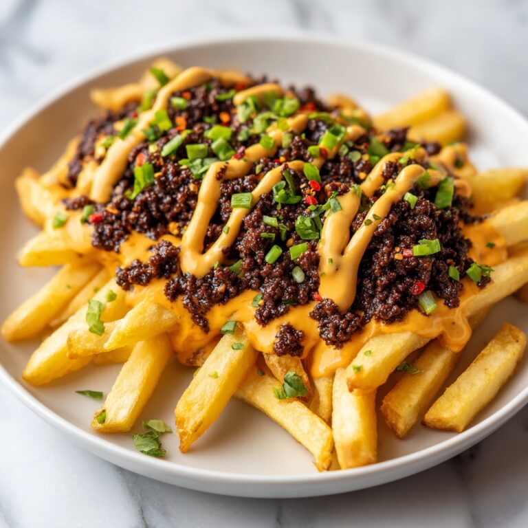 Nduja Beef Loaded Fries Recipe