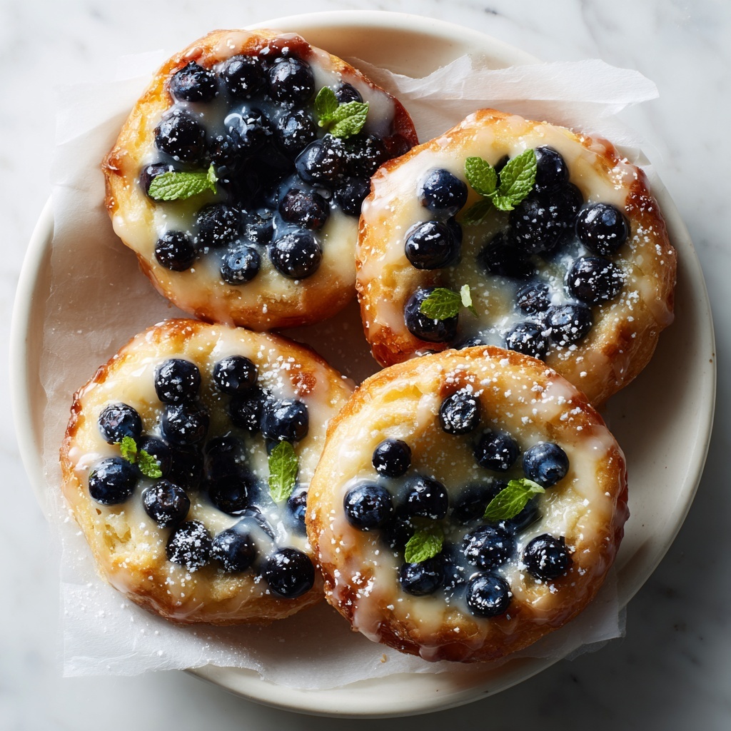 Wild Blueberry Ricotta Sweet Buns Recipe - Recipe Image