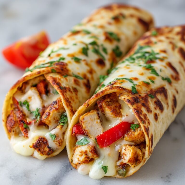 Baked Chicken Chimichangas Recipe