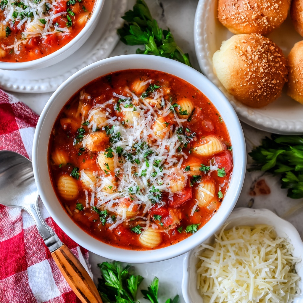 Slow Cooker Chicken Parmesan Soup Recipe - Recipe Image