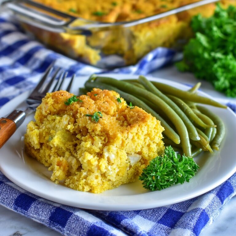 Chicken Cornbread Casserole Recipe