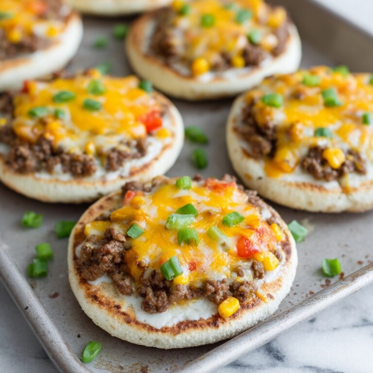 Mexican English Muffin Pizza Recipe