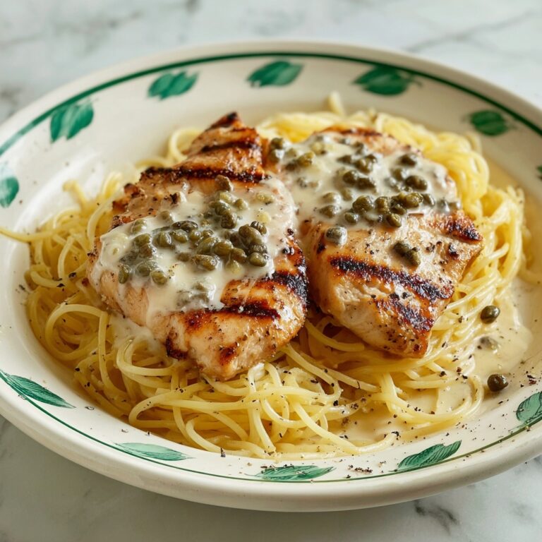 Chicken in Lemon Butter Caper Sauce Recipe
