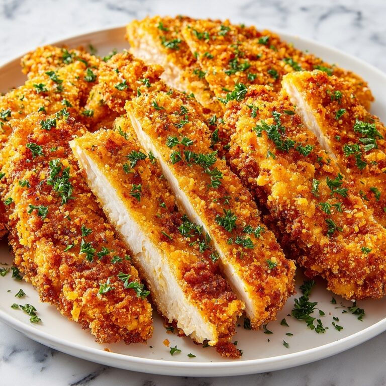 Garlic Parmesan Baked Chicken Tenders Recipe