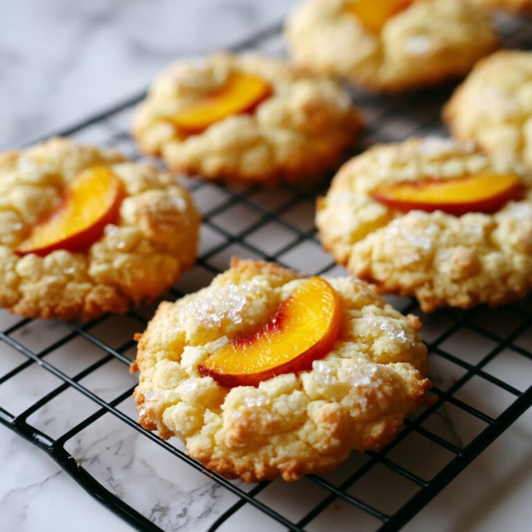 Irresistible Peach Cobbler Cookies Recipe