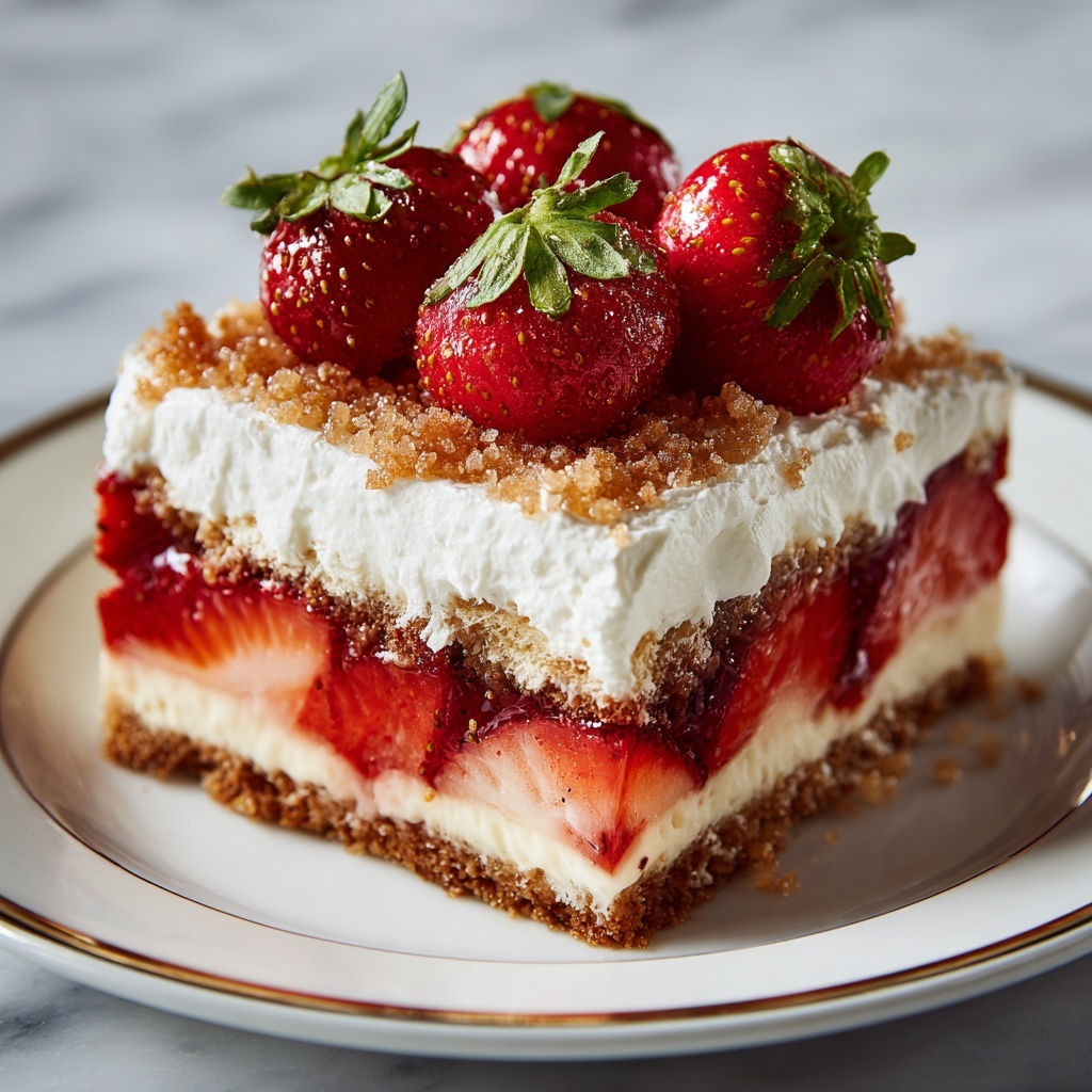 Irresistible Strawberry Cheesecake Dump Delight Recipe - Recipe Image