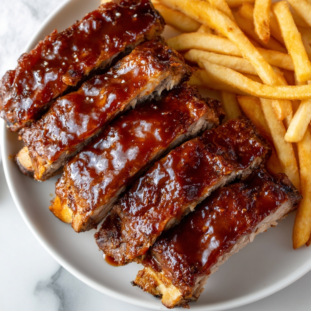 Dr Pepper Glazed Baby Back Ribs Recipe - Recipe Image