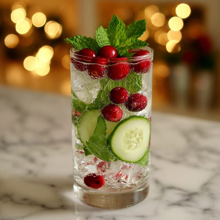 Christmas Cranberry Mojito Recipe