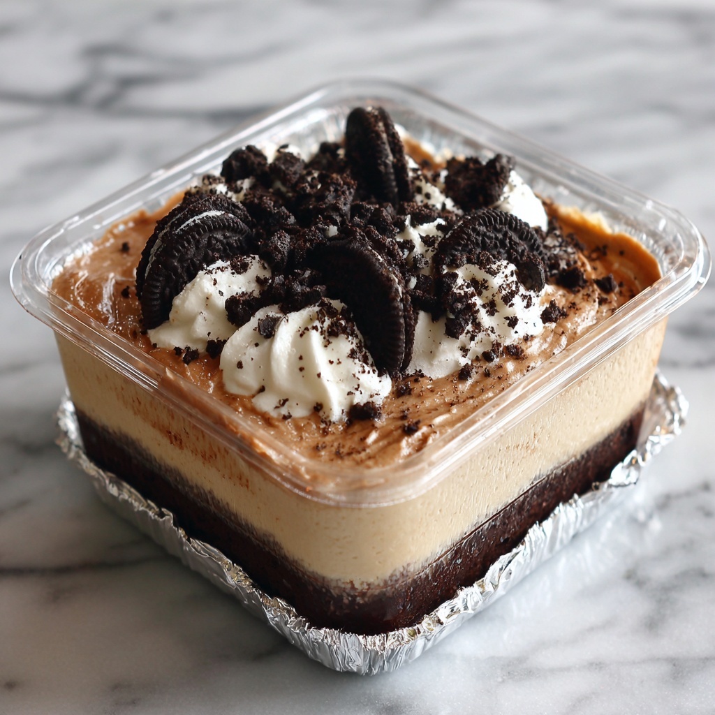 Oreo Mud Pie No-Bake Dessert Recipe - Recipe Image