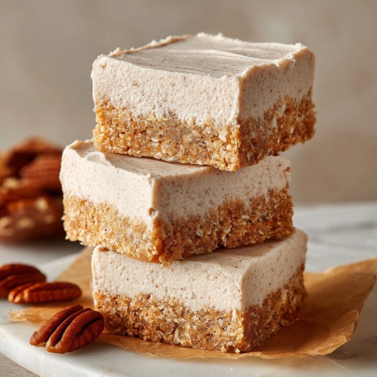 Healthy No-Bake Carrot Cake Breakfast Bars Recipe