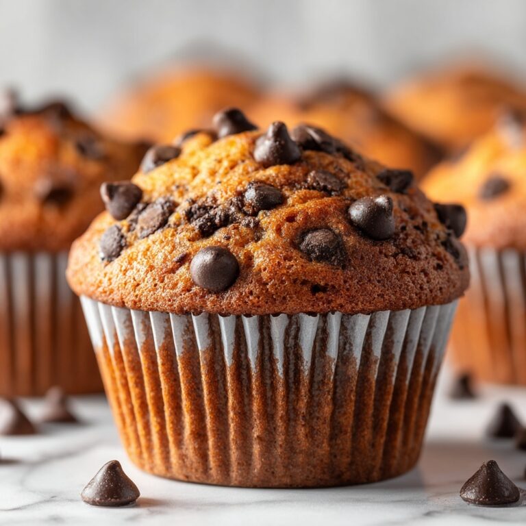 Chocolate Chip and Banana Muffins Recipe
