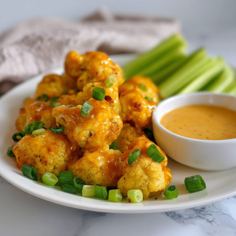 Air Fryer Buffalo Cauliflower Recipe