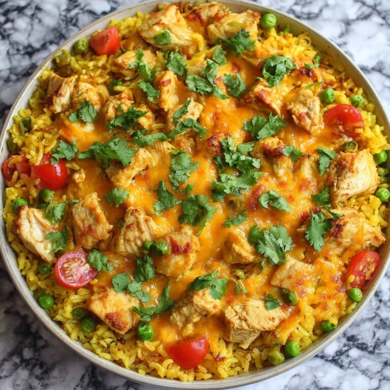 Cheesy Arroz Con Pollo (Cheesy Chicken and Rice) Recipe