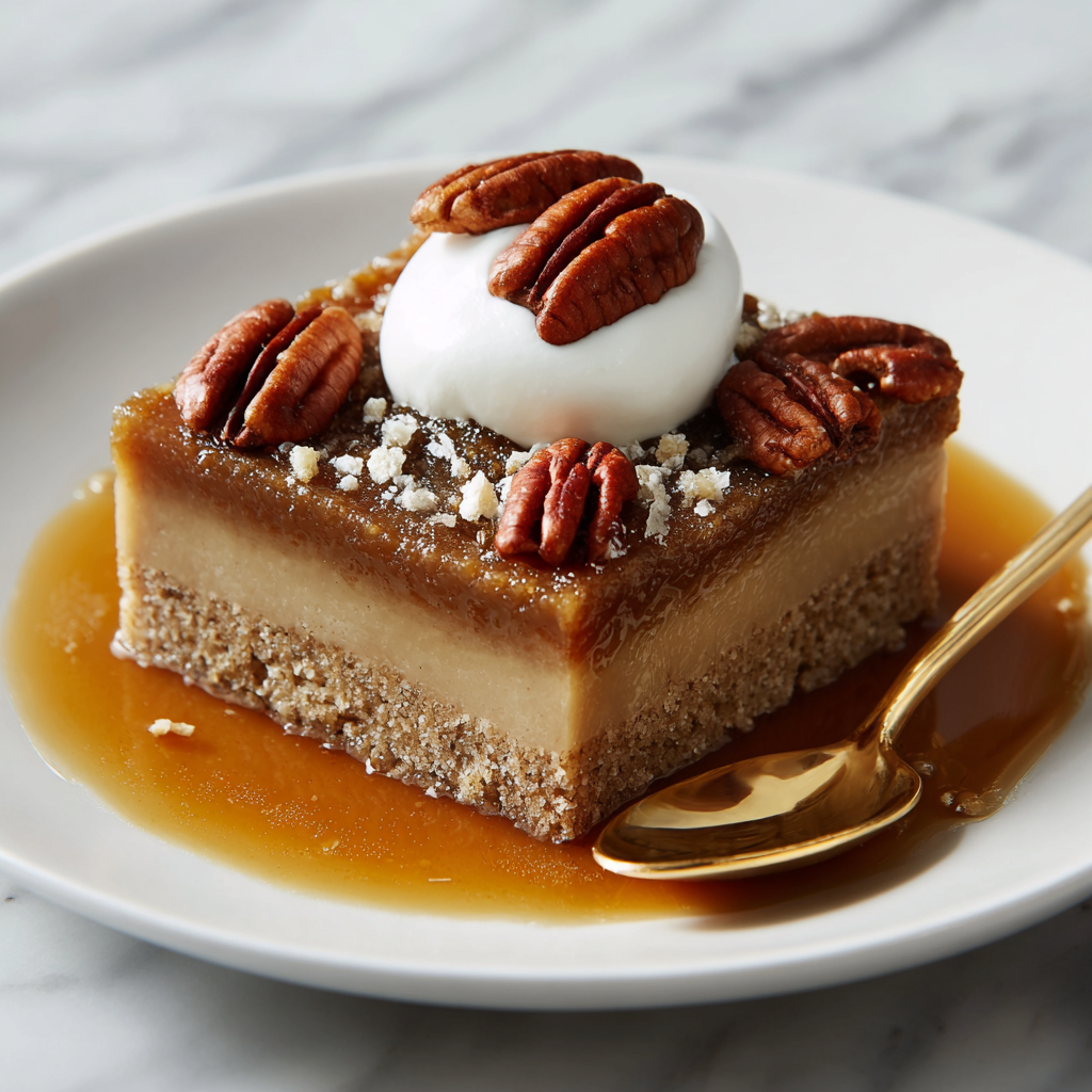 Caramel Pumpkin Cobbler with Pecans Recipe - Recipe Image