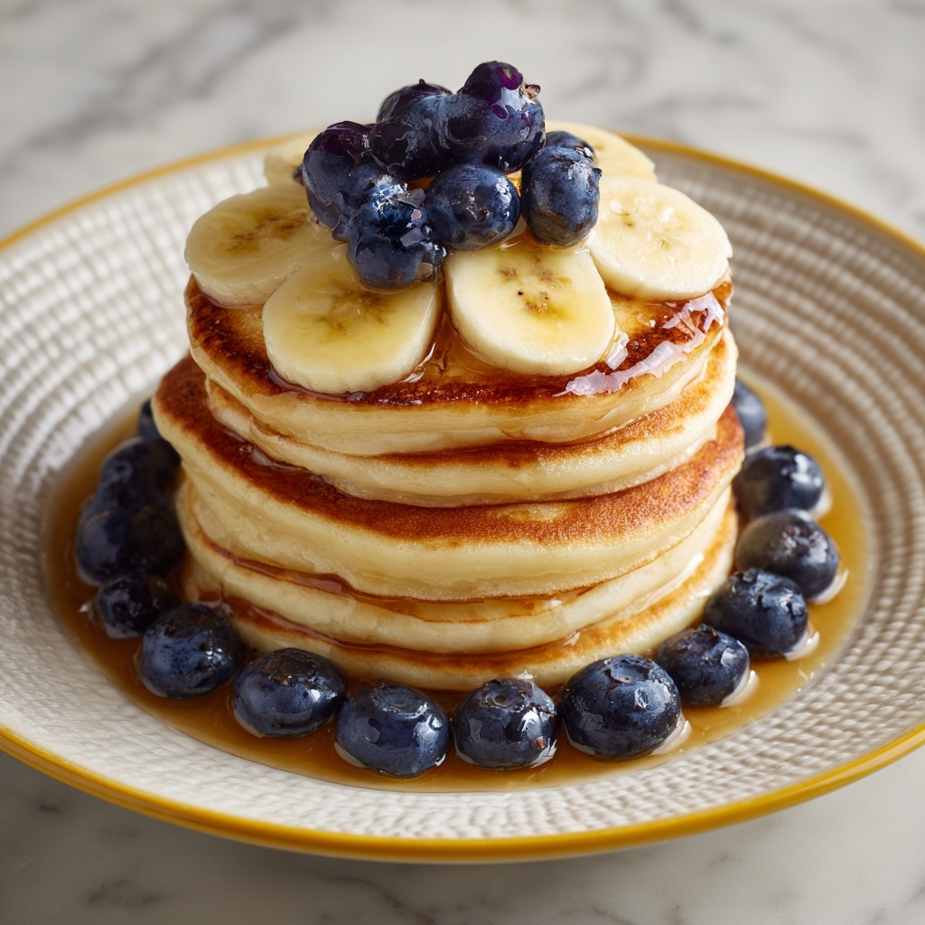 Fluffy Greek Yogurt Pancakes Recipe - Recipe Image