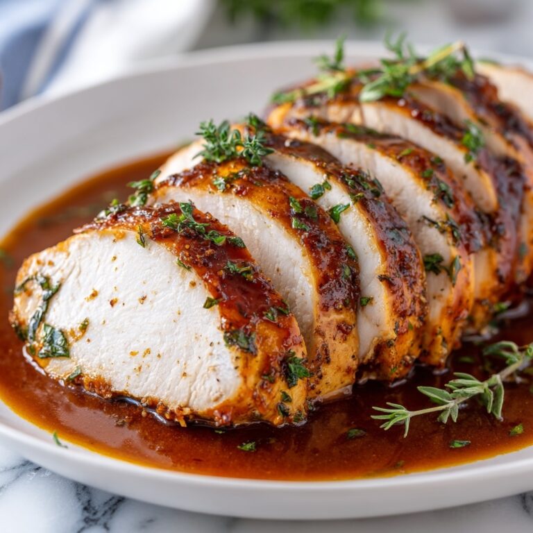 Maple Glazed Turkey Breast Recipe
