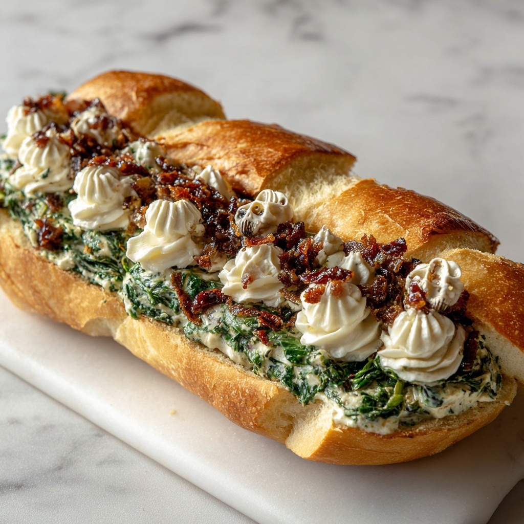 Halloween Spinach Dip in a Coffin Bread Bowl Recipe - Recipe Image