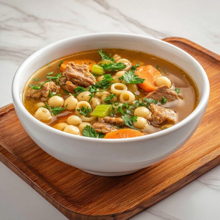 Hearty Beef and Barley Soup Recipe