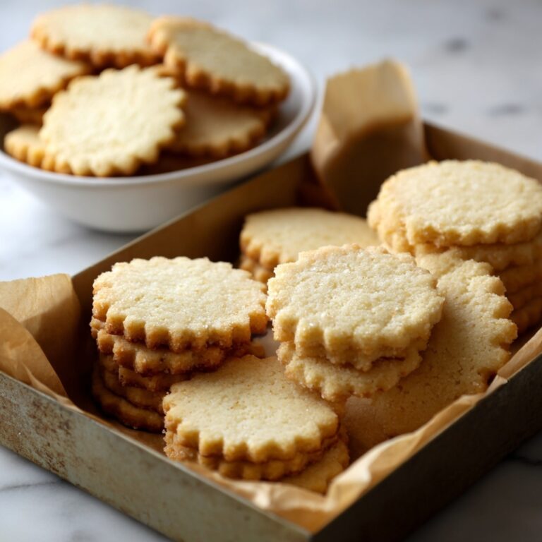 Classic Shortbread Cookies Recipe