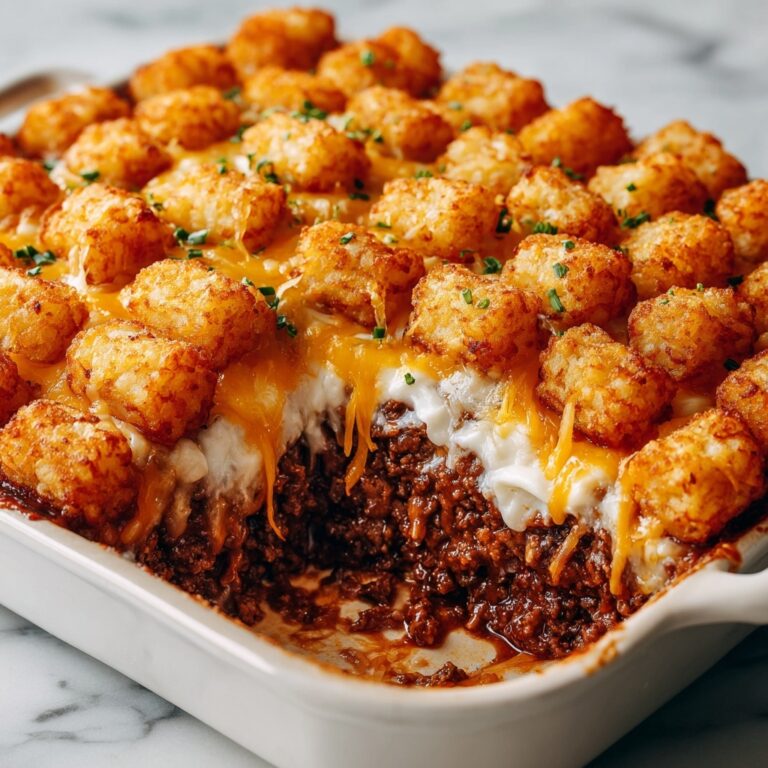 Tater Tot Casserole with Ground Beef Recipe