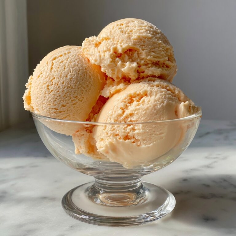 Peach Sorbet Recipe: Refreshing, Fruity Dessert Recipe