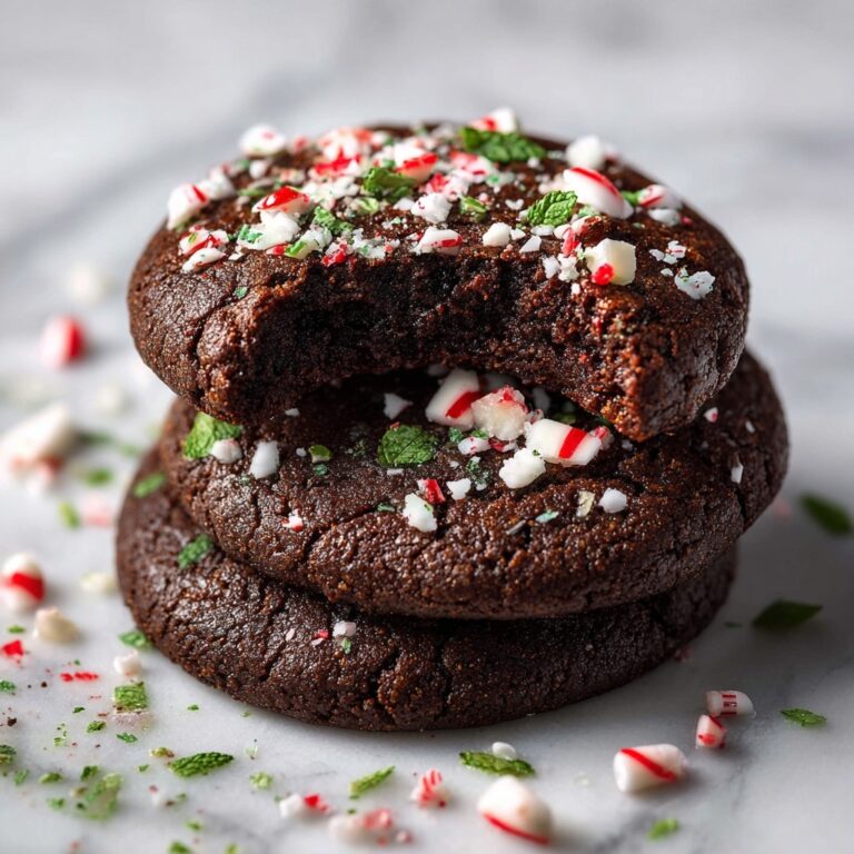 Peppermint Brownie Cookies Recipe
