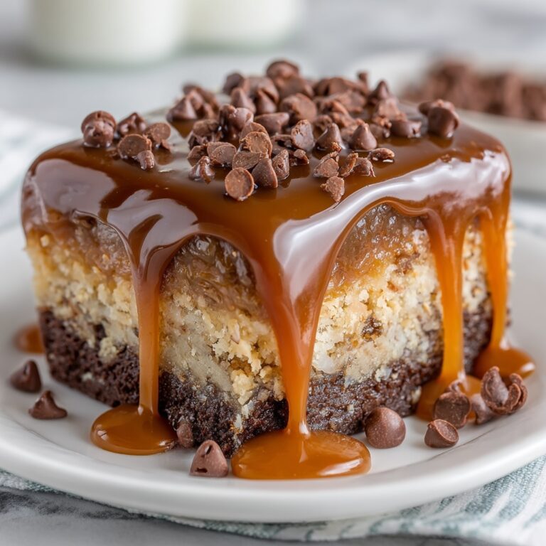 German Chocolate Poke Cake Recipe