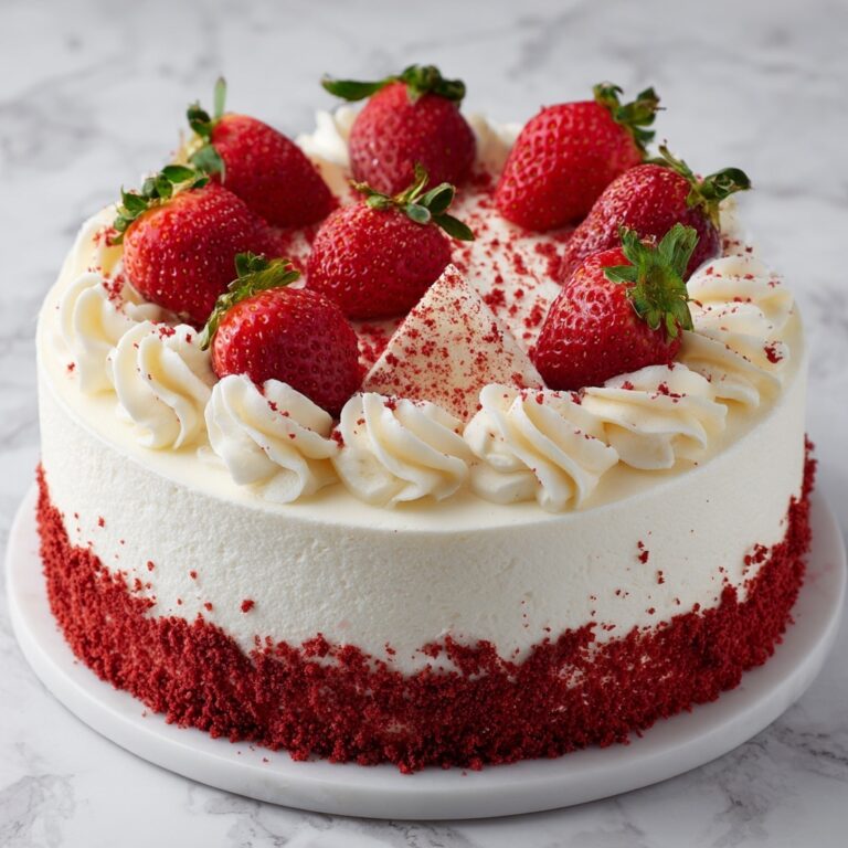 Red Velvet Strawberry Delight Recipe