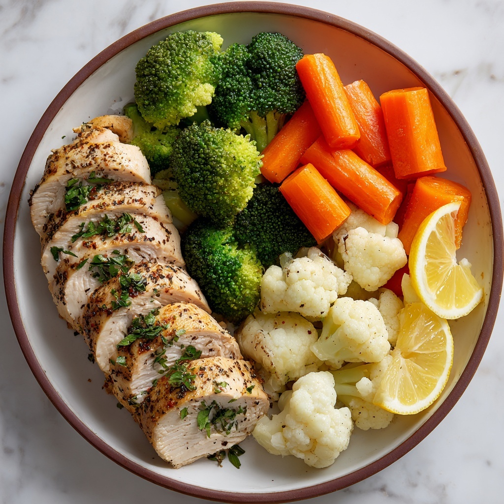 Juicy Air Fryer Lemon Herb Chicken Breast Recipe - Recipe Image