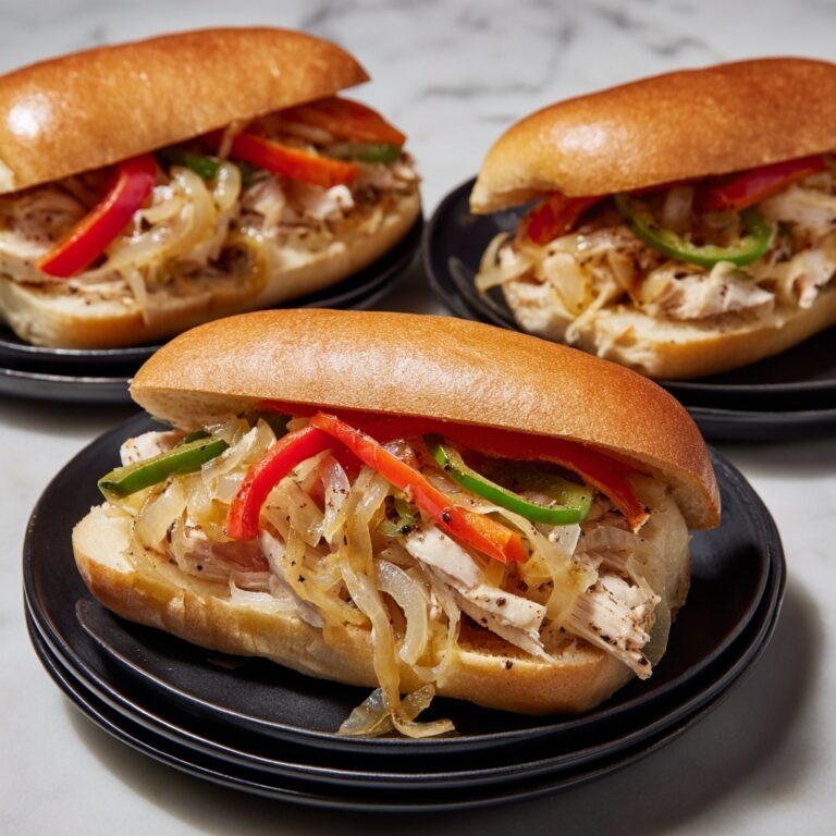 Chicken Philly Sandwiches Recipe