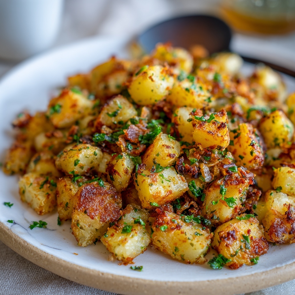 Crispy Potato & Leek Turkey Hash Recipe - Recipe Image