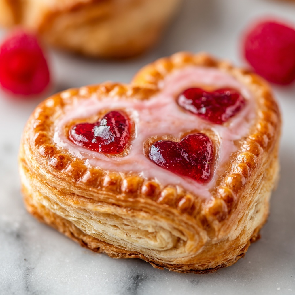 Strawberry Ruby Orange Heart-Shaped Hand Pies Recipe - Recipe Image