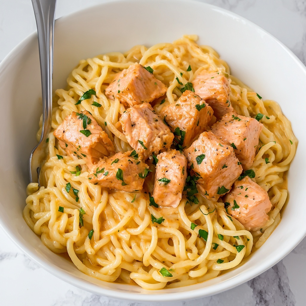 Smoked Salmon Carbonara Recipe - Recipe Image